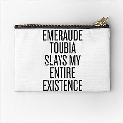 Emeraude Toubia slays my existence Zipper Pouch