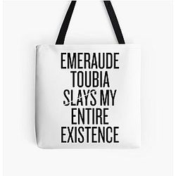 Emeraude Toubia slays entire existence All Over Print Tote Bag