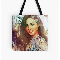 Emeraude Toubia Vintage Flowers Tote Bag