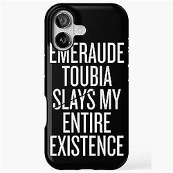 Emeraude Toubia slays my existence White iPhone Tough Case