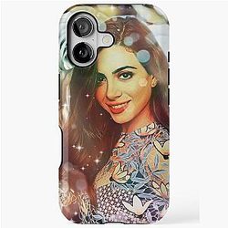Emeraude Toubia Vintage Flower iPhone Case