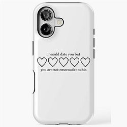 I Would Date You But You Are Not Emerald Toubia iPhone Case