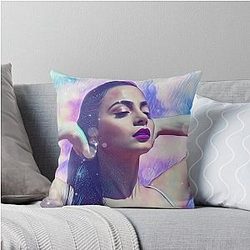 Emeraude Toubia Sparkle Throw Pillow