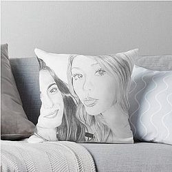Shadowhunters Emeraude Toubia Katherine McNamara Pillow