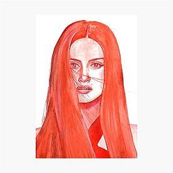 Painting by Emeraude Toubia Print