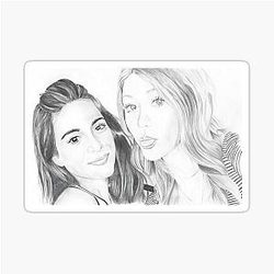 Shadowhunters Emeraude Toubia Katherine McNamara Stickers