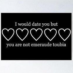 I Would Date You (But You Are Not Em '\ Me Taya MICRO Embed ) Poster