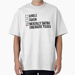 Mentally Dating Emerald Toubia Oversized T-Shirt