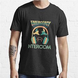 Emergency Intercom - Vintage Essential T-Shirt RB2305