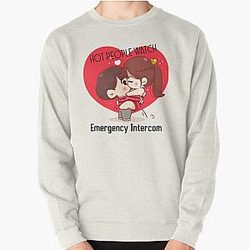 Hot People Watch Emergency Intercom Pullover Sweatshirt RB2305