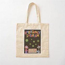 emergency intercom poster Classic Cotton Tote Bag RB2305