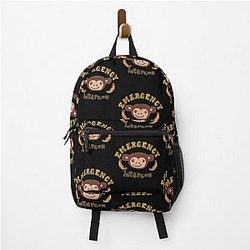 Emergency Intercom Merch Monkey Backpack RB2305