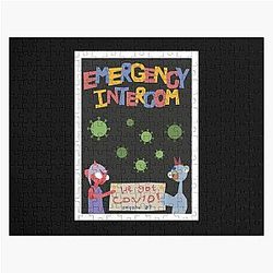 emergency intercom poster Classic Essential T-Shirt Jigsaw Puzzle RB2305