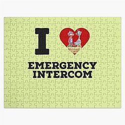 i heart emergency intercom Jigsaw Puzzle RB2305