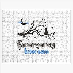 emergency intercom cat Jigsaw Puzzle RB2305