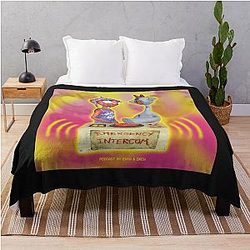 Emergency Intercom Sticker Throw Blanket RB2305