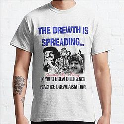 The Drewth is Spreading Emergency Intercom Classic T-Shirt RB2305