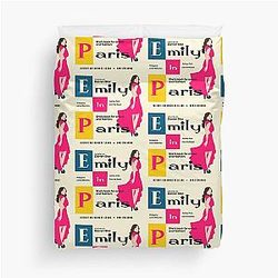 Emily in Paris Duvet Cover