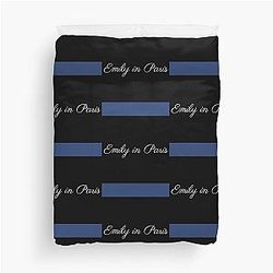 Emily in Paris Fans Merchandise Quote  Duvet Cover
