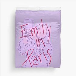 Emily in Paris t-shirt netflix series Duvet Cover