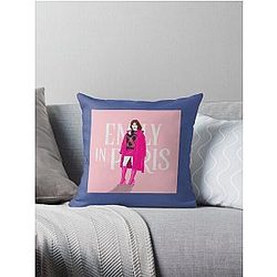 Emily in Paris Throw Pillow