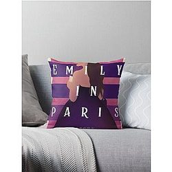 Emily in Paris Throw Pillow