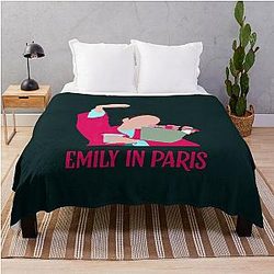 Emily In Paris Beauty Throw Blanket