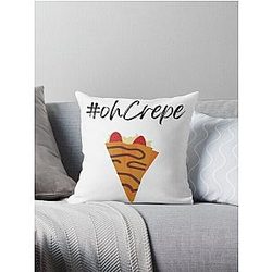 oh creepe Emily In Paris Throw Pillow