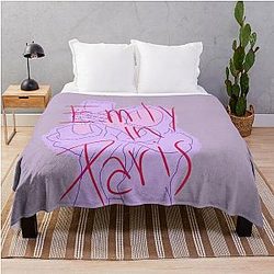 Emily in Paris netflix series throw blanket