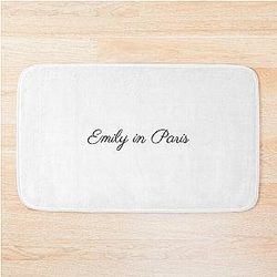 Emily in Paris Fans Merchandise Quote Bath Mat