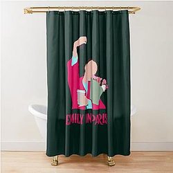 Emily in Paris Shower Curtain