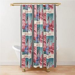 Emily in Paris Shower Curtain