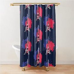 Emily in Paris Shower Curtain