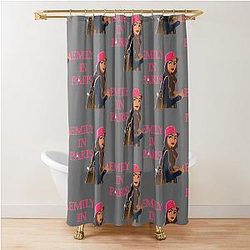 Emily in Paris Shower Curtain