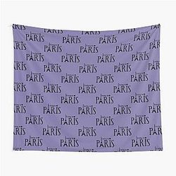 Emily in Paris Paris Clip Art Eiffel Tower Paris Landmarks Word Art Tapestry