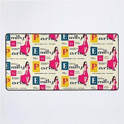 Emily in Paris Godard Desk Mat