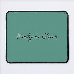 Emily in Paris Fans Merchandise  Mouse Pad