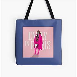 Emily in Paris All Over Print Tote Bag