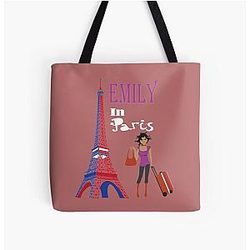 Emily in Paris 2022 All Over Print Tote Bag