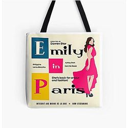 Emily in Paris Godard Tote Bag