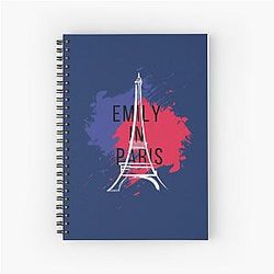 Emily In Paris Spiral Notebook