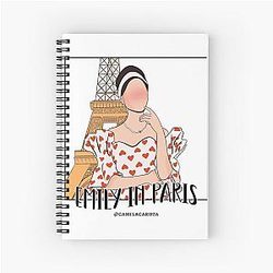 Emily in Paris Eiffel Tower Notebook