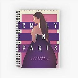 Emily in Paris Spiral Notebook