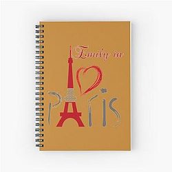 Emily In Paris Spiral Notebook
