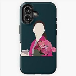 Emily in Paris with flowers iPhone Tough Case