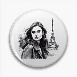 Emily in Paris design Pin