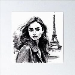 Emily in Paris Design Poster