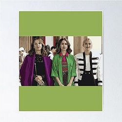 Emily in Paris - Sylvie Greyat, Emily Cooper and Camille Abstract Poster