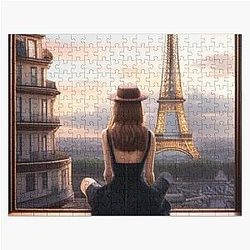 Emily in Paris Eiffel Tower Jigsaw Puzzle
