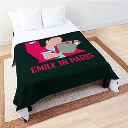 Emily in Paris Beauty Comforter